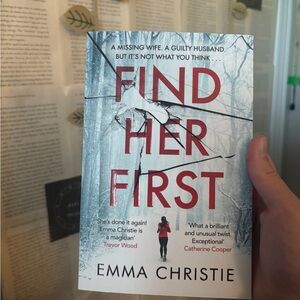 Find Her First by Emma Christie UK Edition PAPERBACK